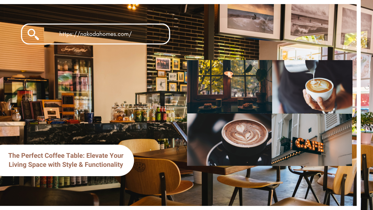 The Perfect Coffee Table: Elevate Your Living Space with Style & Functionality